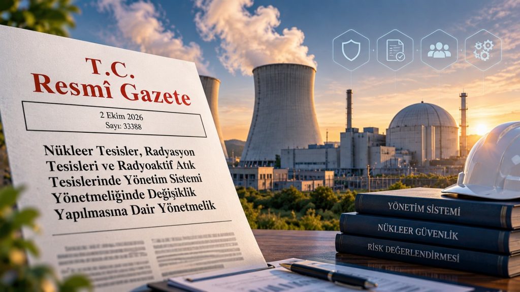 Nükleer Tesisler Yönetim Sistemi Yönetmeliği Değişti: Cezasız Hata Bildirimi ve Değişiklik Yönetimi (2 Ekim 2026)