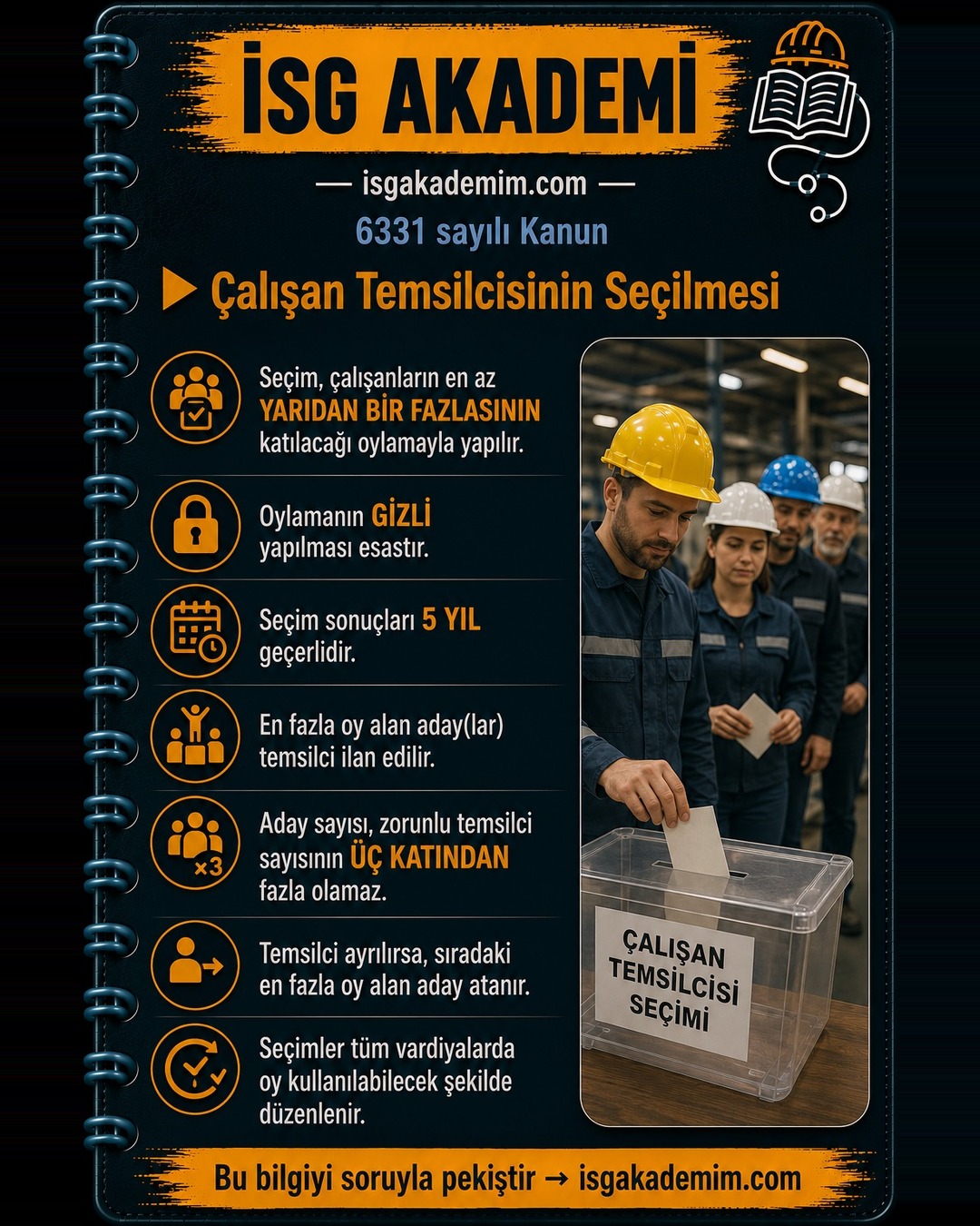 Çalışan Temsilcisinin Seçilmesi