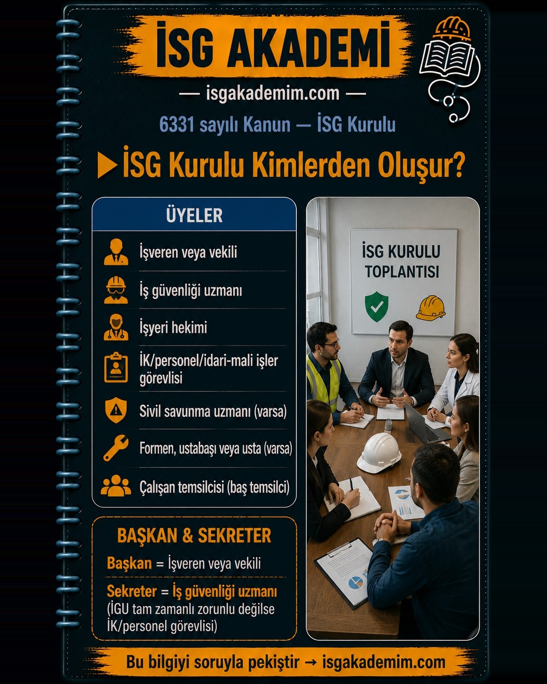 İSG Kurulu Kimlerden Oluşur?