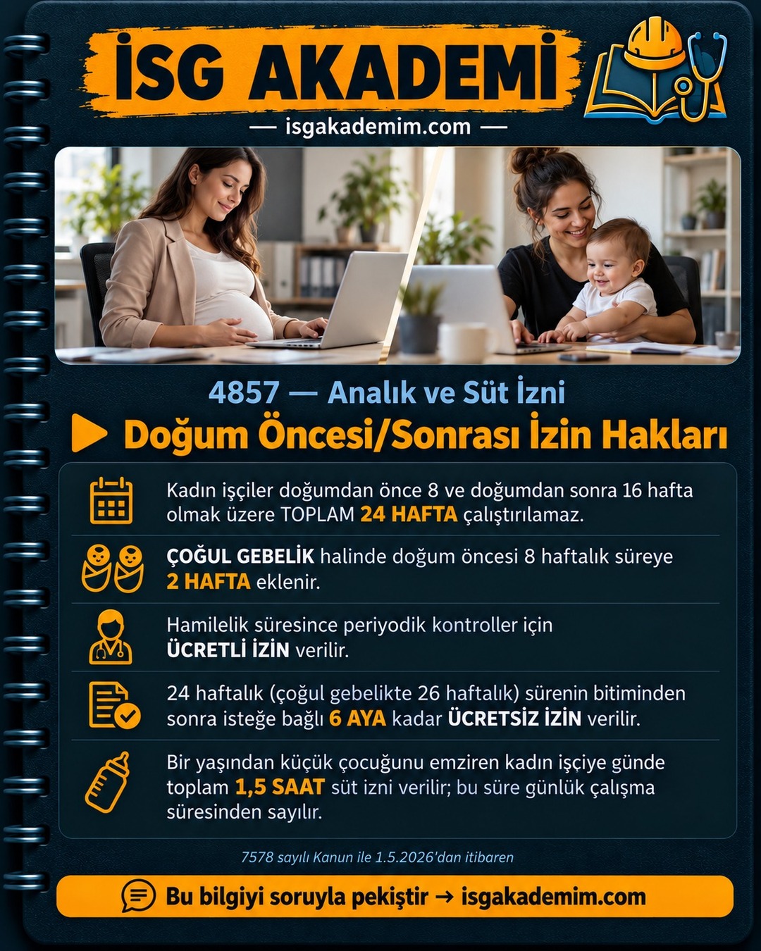 Doğum Öncesi/Sonrası İzin Hakları