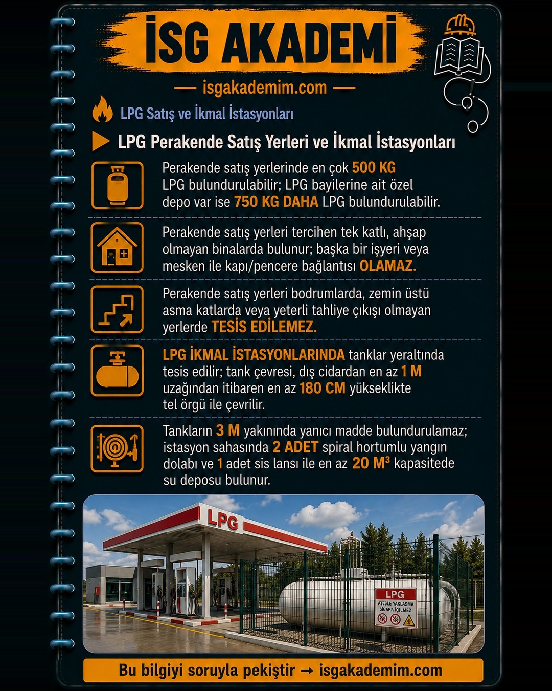 LPG Perakende Satış Yerleri ve İkmal İstasyonları