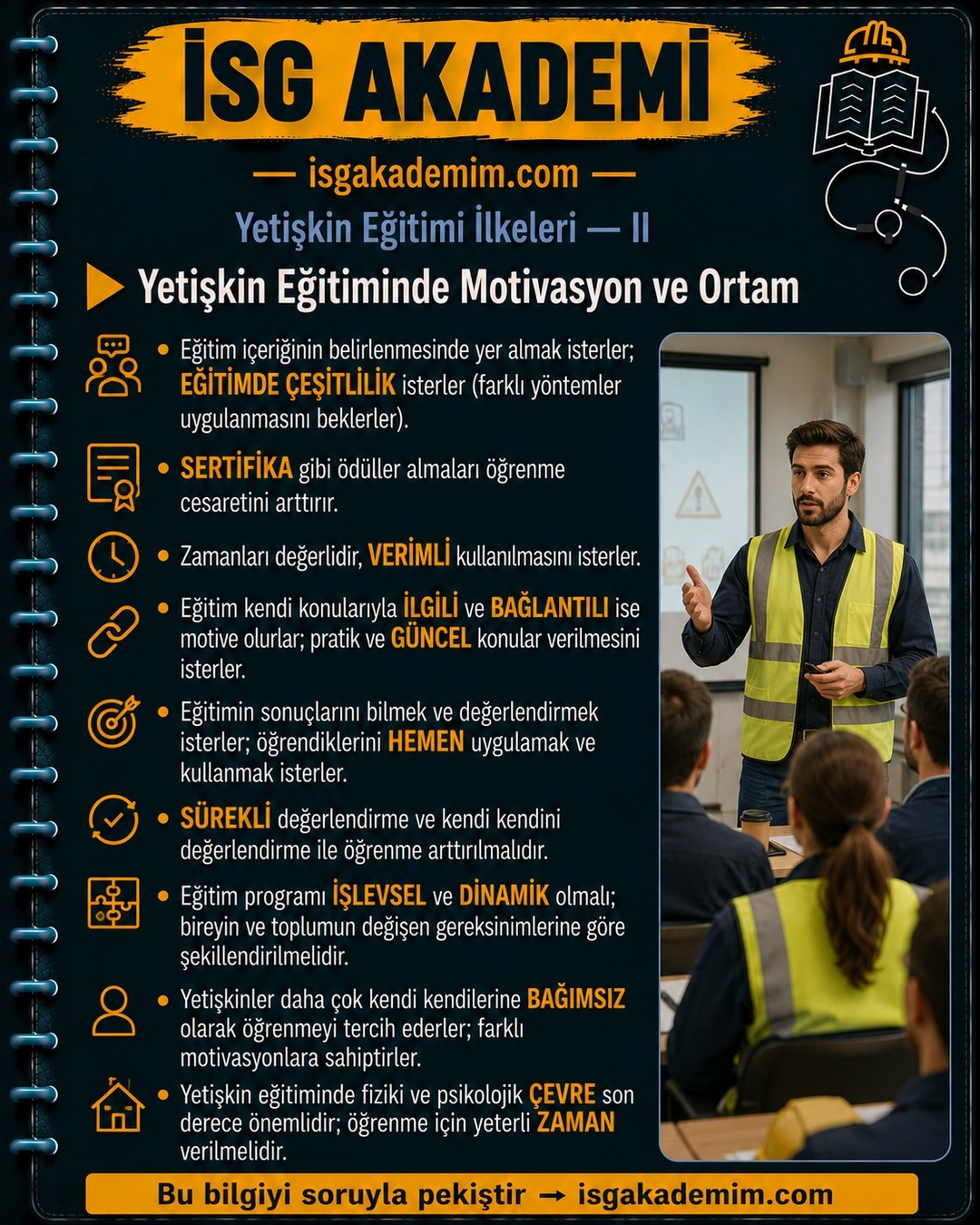 Yetişkin Eğitiminde Motivasyon ve Ortam