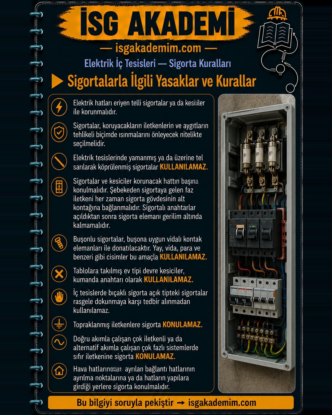 Sigortalarla İlgili Yasaklar ve Kurallar