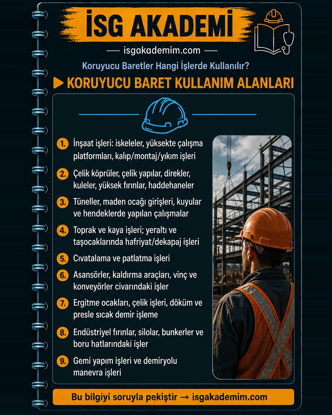 KORUYUCU BARET KULLANIM ALANLARI