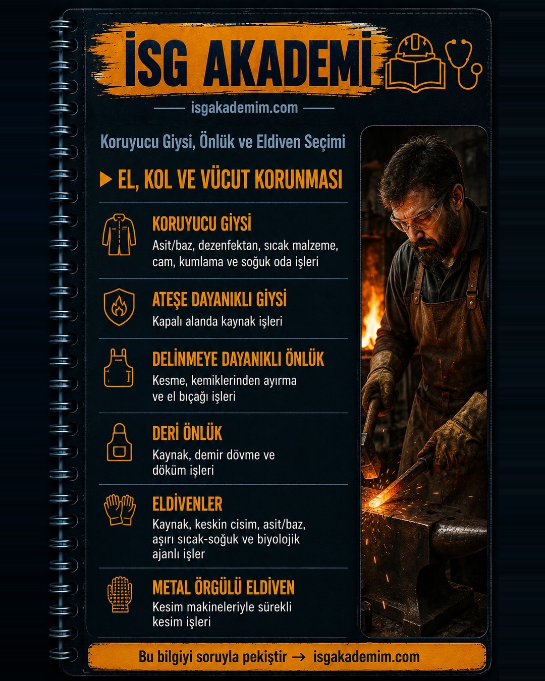 EL, KOL VE VÜCUT KORUNMASI
