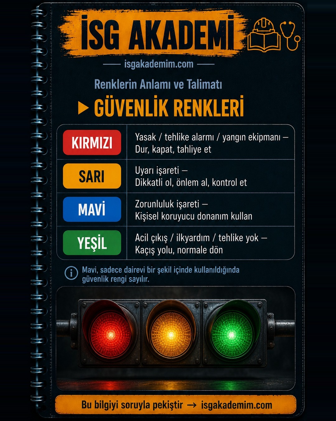 GÜVENLİK RENKLERİ