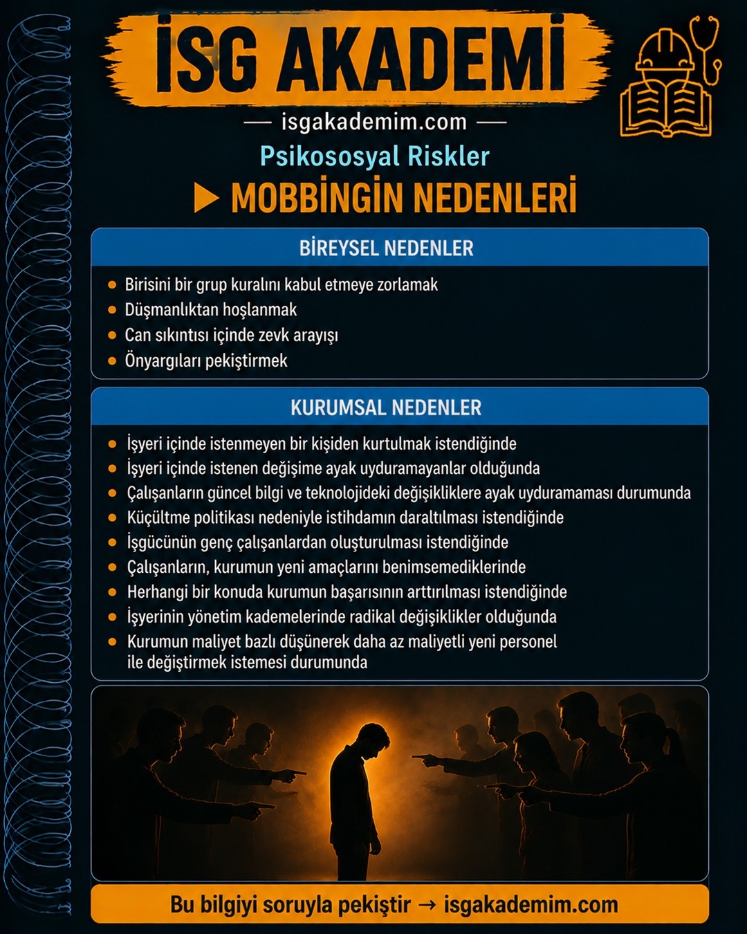 MOBBİNGİN NEDENLERİ