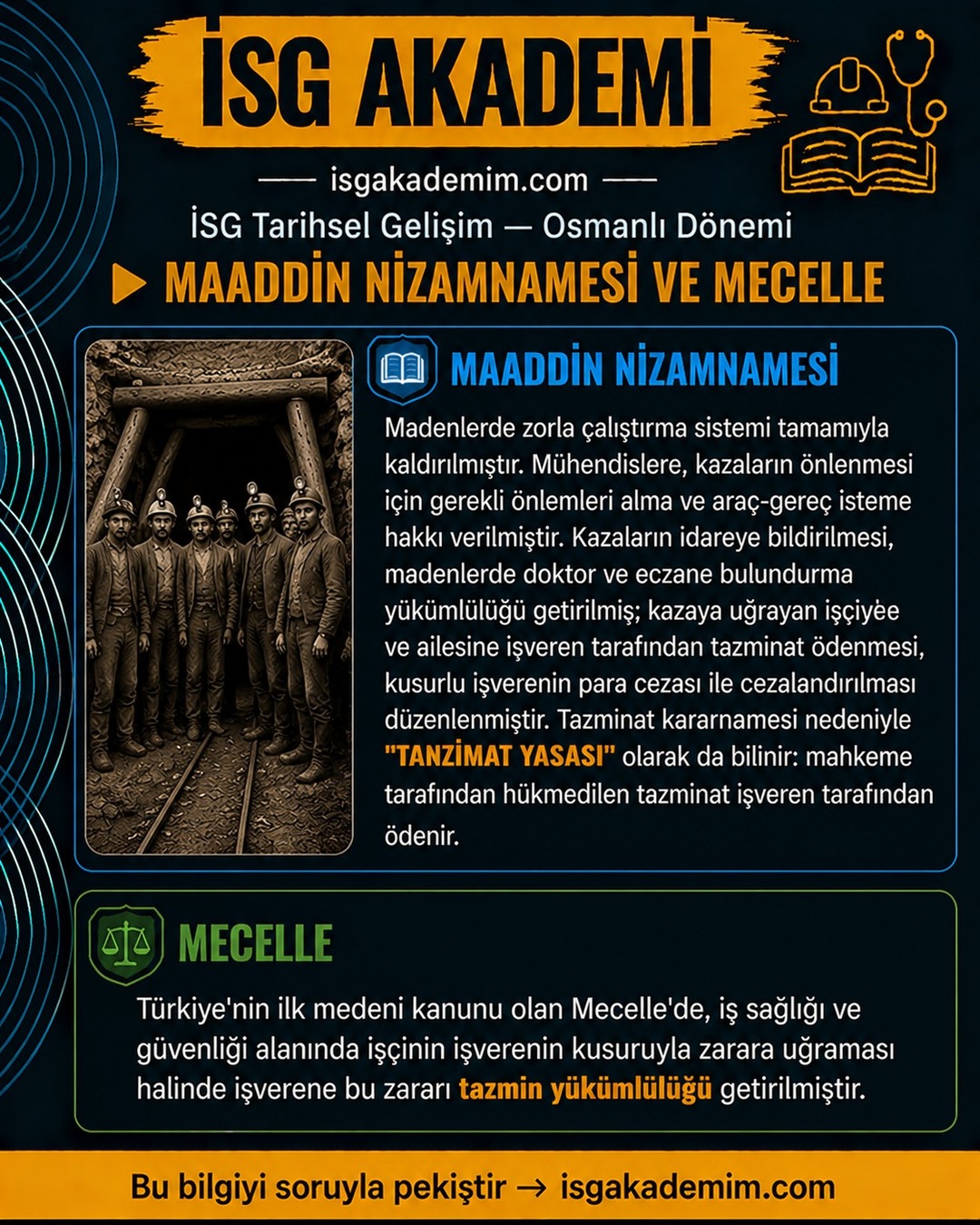 MAADDİN NİZAMNAMESİ VE MECELLE